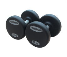 Обрезиненные фиксированные гантели FOREMAN FM/ARD-8KG