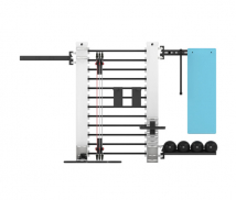 Настенный комплекс на 3 станции QUEENAX BY PRECVOR WALL SOLUTION 2D 1.75 m