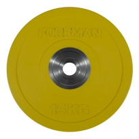 Олимпийский бампированный диск FOREMAN FM/BM-15KG