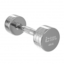 Гантельный ряд хромированный IRON CORE Standard IC1025 1-10 (10 пар 1-10 кг)