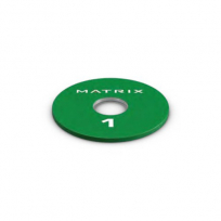 Диск обрезиненный тренировочный MATRIX MAC-0.5CDISC-TRAIN 0,5 кг (черный)