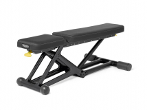 Силовая стойка со скамьей TECHNOGYM Power Personal Superior MD15KB + MD100B с набором грифов и дисков (черная)