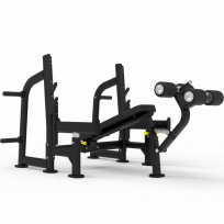 Олимпийская скамья с отрицательным наклоном для жима IMPULSE FITNESS ITF8204