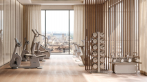 Набор гантелей с горизонтальной стойкой TECHNOGYM Personal Dumbbells Horizontal Heavy Set