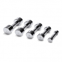 Набор хромированных гантелей TECHNOGYM Chrome Dumbbell 9 кг