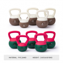 Гиря мягкая BLOOM LB7012/4/WH белый-коричневый (4 кг)